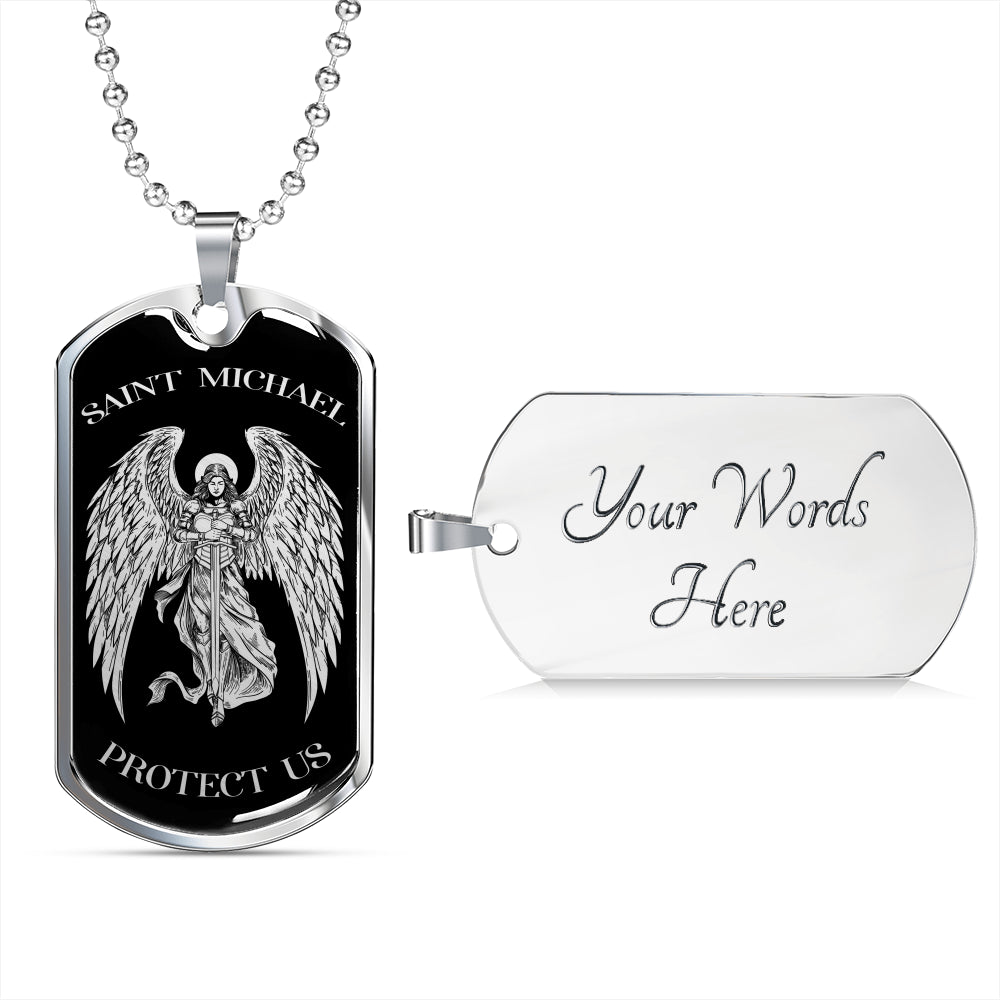 Saint Michael Necklace - Protection Necklace