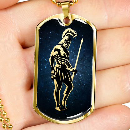 Ares Necklace - Military gift