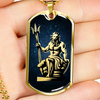 Poseidon Necklace - Greek god of the sea