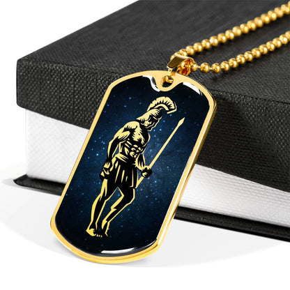 Ares Necklace - Military gift