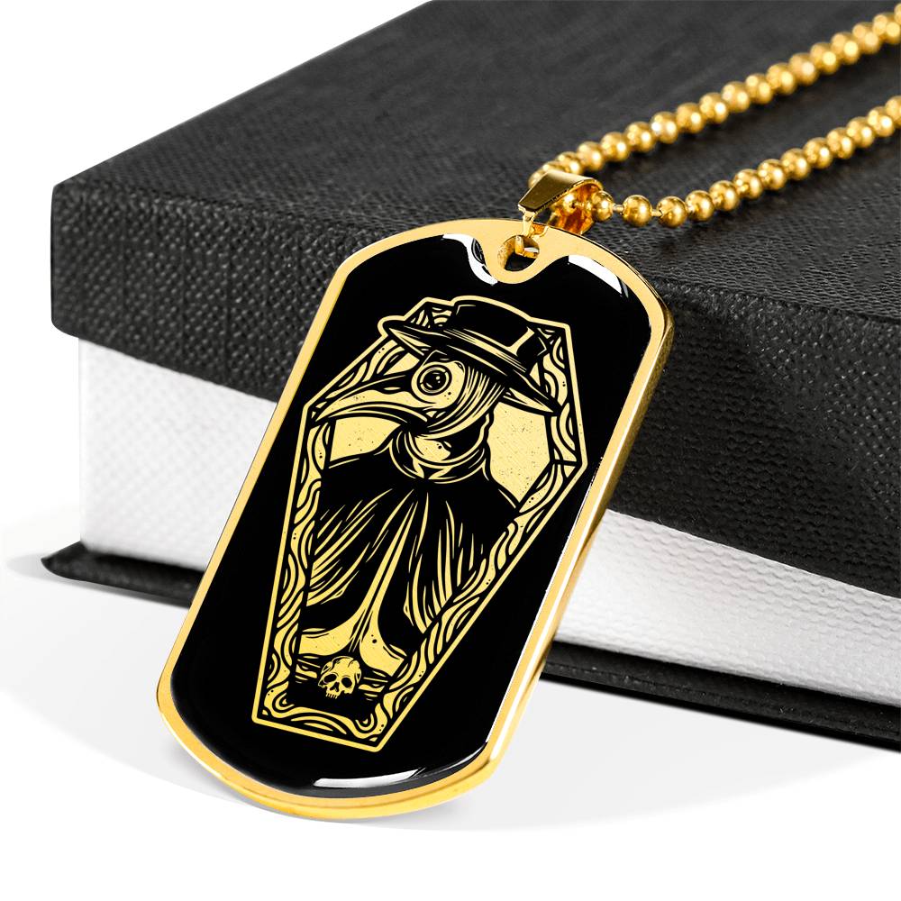 Medieval Plague Doctor Necklace - Dr plague