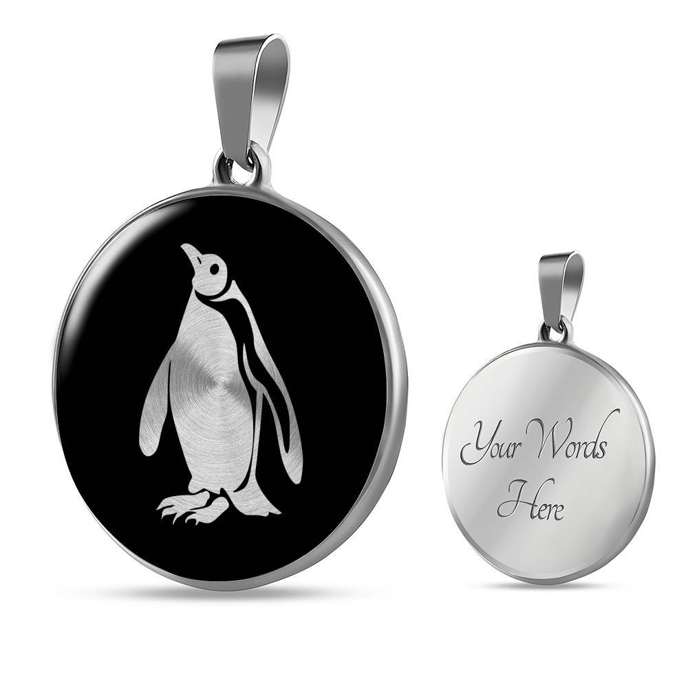 Penguin Necklace - Penguin gift