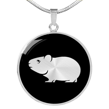 Guinea pig Necklace - Guinea pig Gift