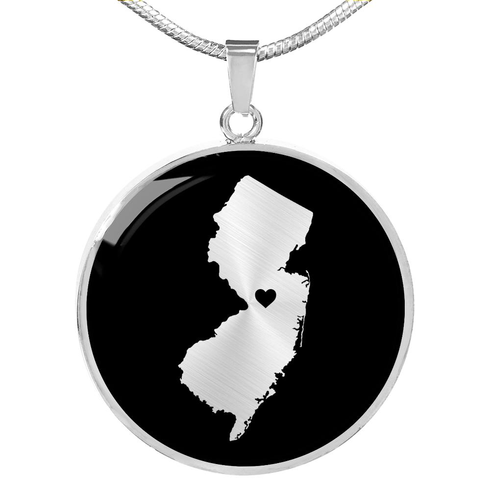 New Jersey Necklace - New Jersey Gift