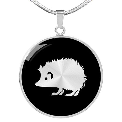 Hedgehog Necklace - Hedgehog Gift