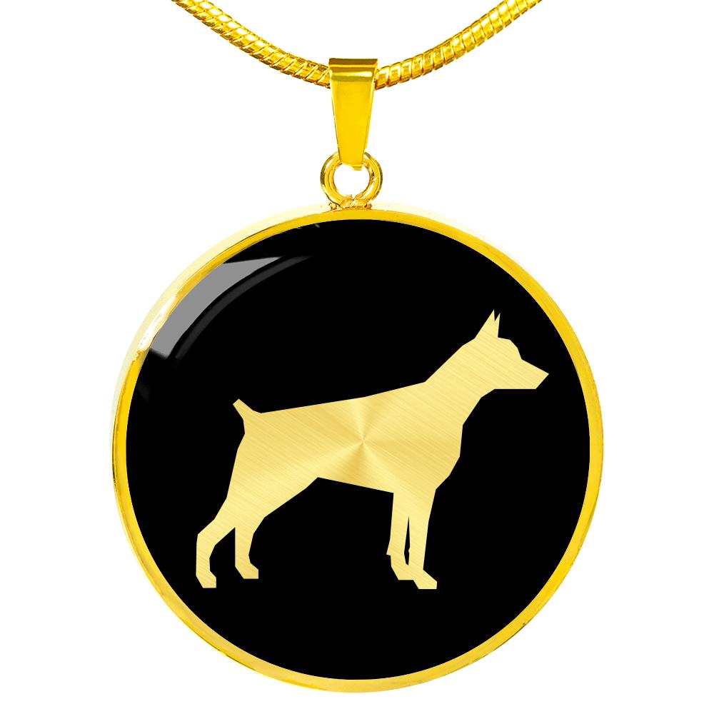 Doberman Necklace - Doberman Gift