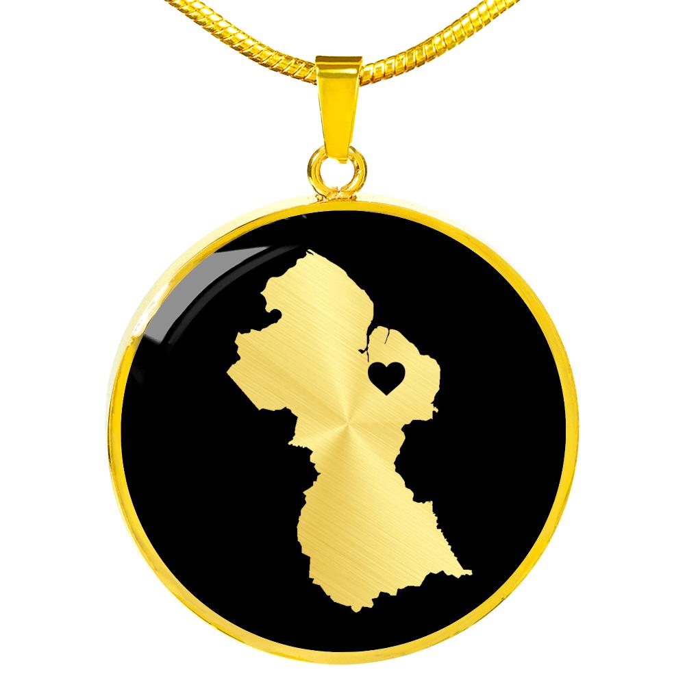Guyana Necklace - Guyana Gift