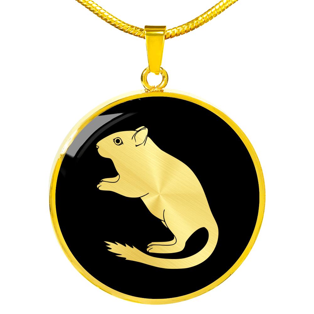 Gerbil Necklace - Gerbil Gift