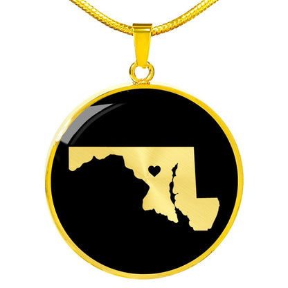 Maryland Necklace - Maryland Gift