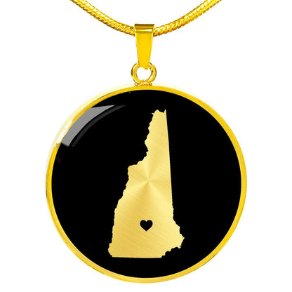 New Hampshire Necklace - New Hampshire Gift