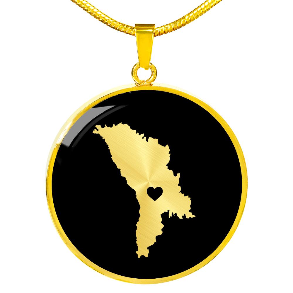 Moldova Necklace - Moldova Gift
