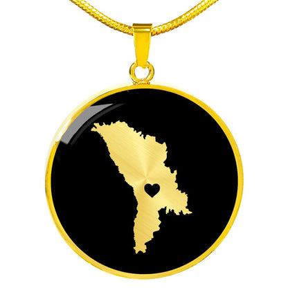 Moldova Necklace - Moldova Gift