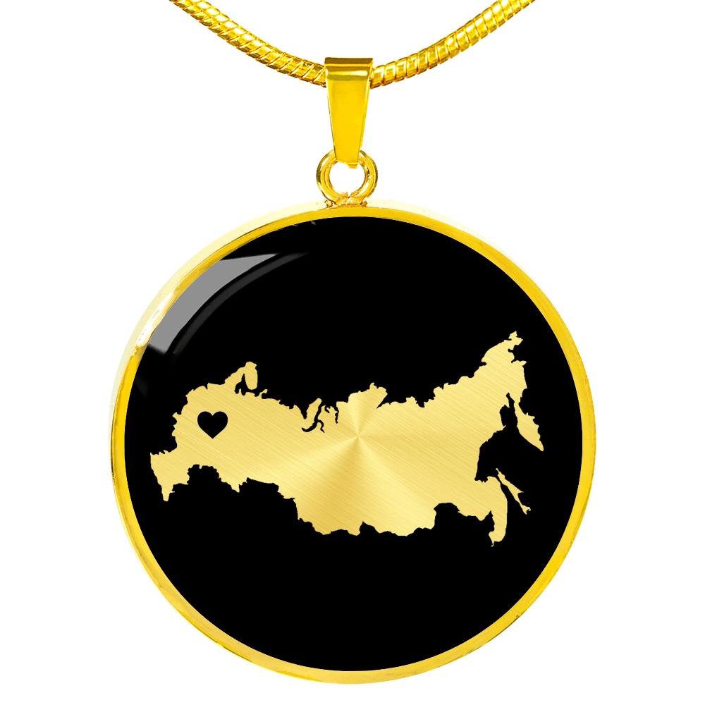 Russia Necklace - Russia Gift