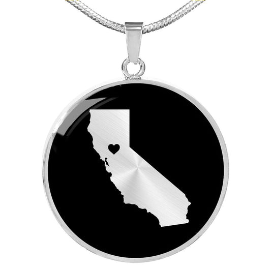 California Necklace - California Gift
