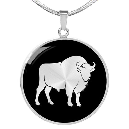 Buffalo Necklace - Bison Necklace