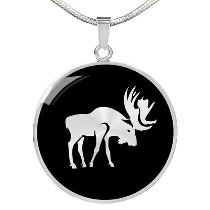 Moose Necklace - Moose Gift