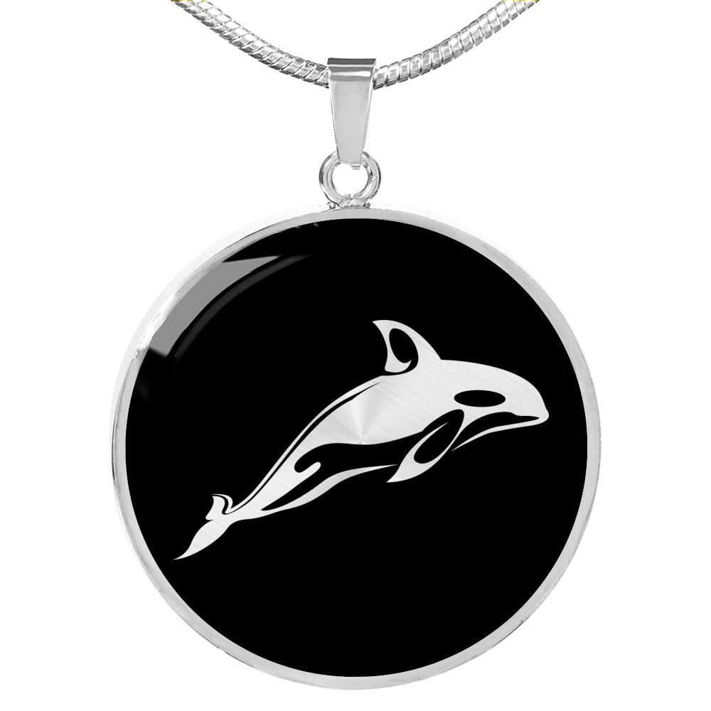 Orca Necklace - Orca Gift