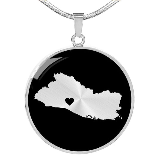 El Salvador Necklace - El Salvador Gift