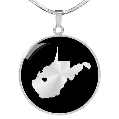 West Virginia Necklace - West Virginia Gift