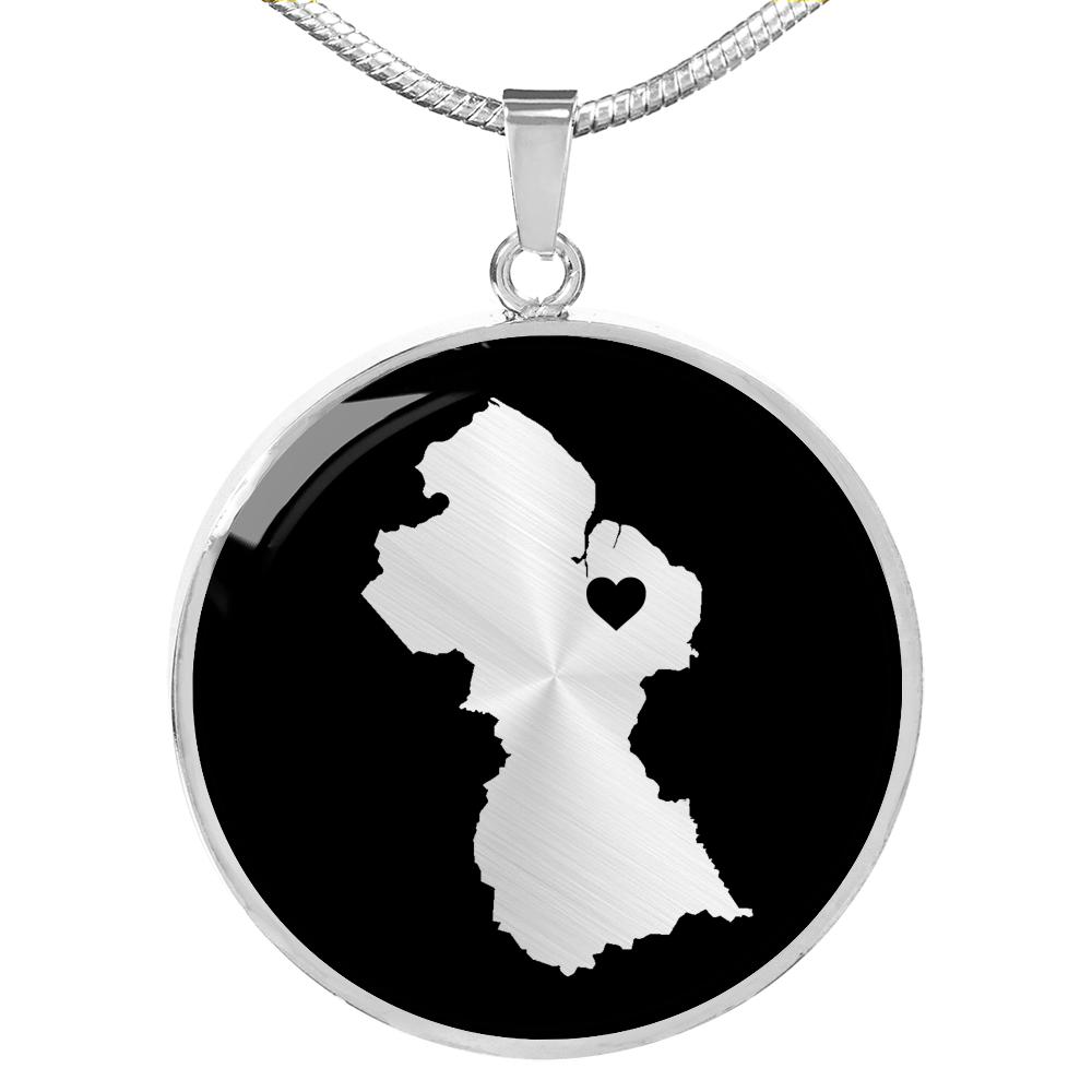 Guyana Necklace - Guyana Gift