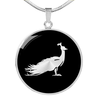 Peacock Necklace - Peacock Gift