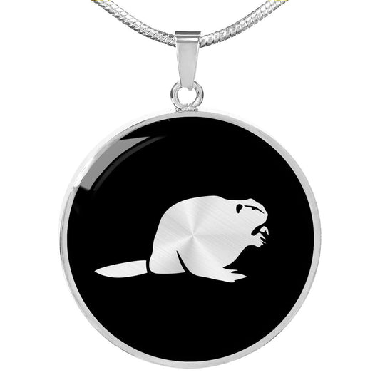 Beaver Necklace - Beaver Gift