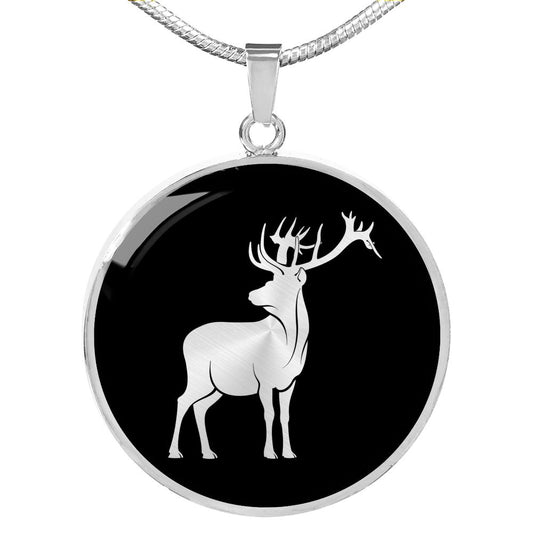 Deer Necklace Buck - Deer Gift