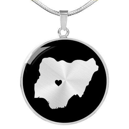 Nigeria Necklace - Nigeria Gift