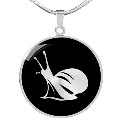 Snail Necklace - Snail Gift