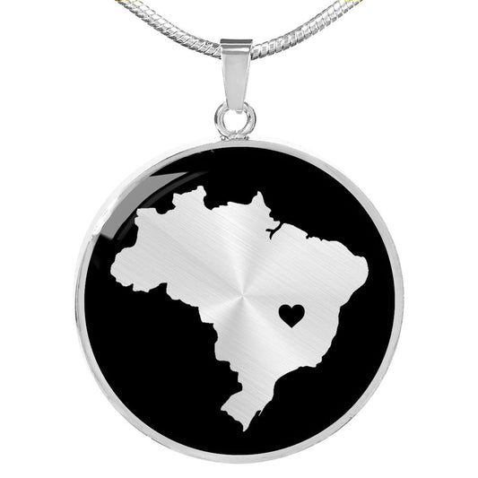 Brazil Necklace - Brazil Gift