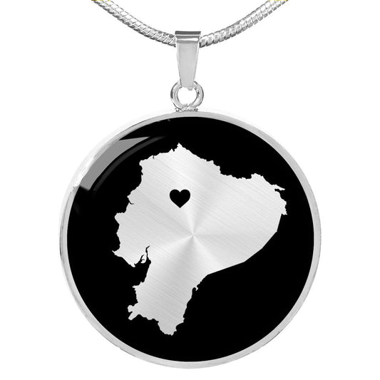 Ecuador Necklace - Ecuador Gift